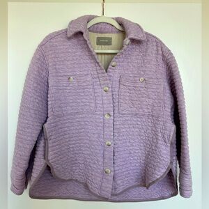 Everlane Quilted Shirt Jacket